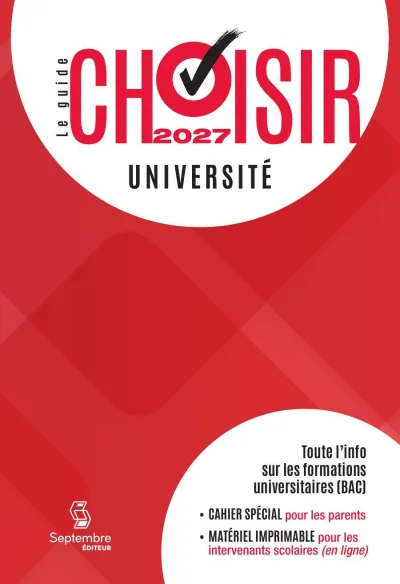 Collectif - Le guide Choisir 2027 – Université (2026)